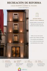 Edificio  Calle martín gamero. Edificio con gran potencial en pleno corazón histórico de toledo