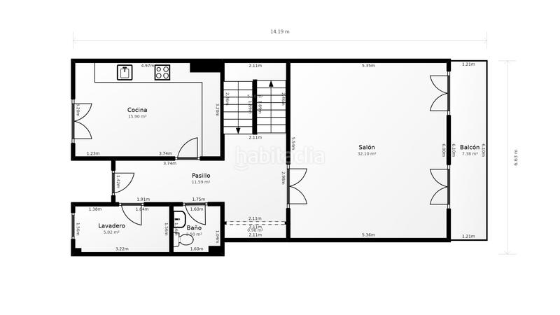 Foto 5ce0c1d7-8146-434a-92da-cded3254ea75. Semi detached house with heating parking in Egia Donostia - San Sebastián
