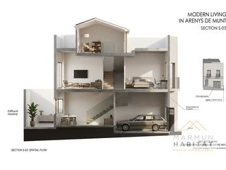 Reihenhaus in Arenys de Munt. Obra nueva. casa unifamiliar en construcción