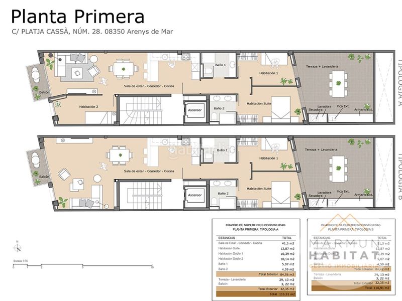 Foto a3ce9e1c-8c3e-4412-9278-b7646f351cef. Pis a Centre Arenys de Mar