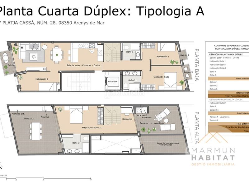 Foto 0b40bf3b-49f5-4efc-be8f-3908e64e1af7. Dúplex obra nueva mar delante o ver solo bloques de pisos? en Arenys de Mar