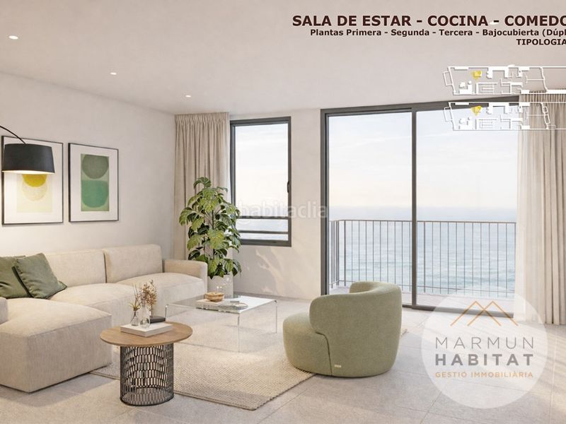 Foto 2f73cd8d-d294-450a-a04e-c022e33f0edb. Dúplex obra nueva mar delante o ver solo bloques de pisos? en Arenys de Mar