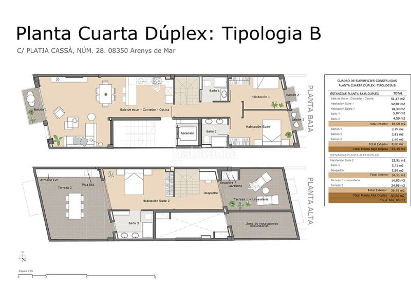 Foto d3b8da8e-fc58-4f60-91b2-dd7af4e2fe77. Dúplex obra nueva mar delante o ver solo bloques de pisos? en Arenys de Mar