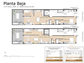 Planta baixa a Centre. Obra nueva. estación, playa y servicios todo andando.