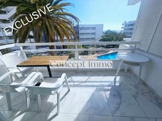 Appartement  Calle c. venezuela. Estupendo estudio con balcn y vistas directas al mar en playa l