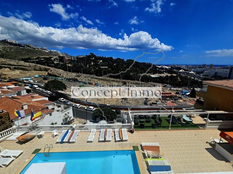 Foto aaf589ef-2ebe-4529-8edb-1677f3b8ea35. Estudio  luminoso y amueblado con gran terraza y piscina climatizada en el complejo! en Adeje