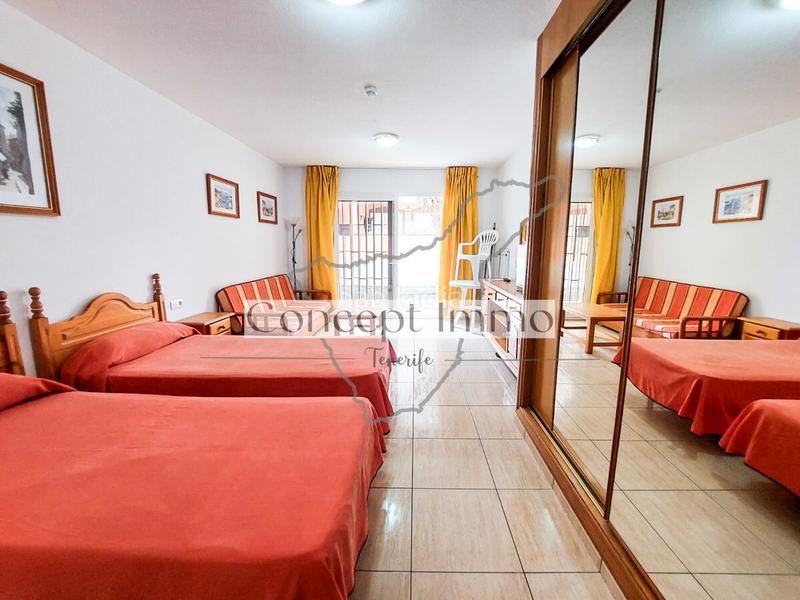 Foto 459152fa-6848-4769-8039-5fff3e6ac033. Estudio en calle ulises 1 estudio amueblado en aparthotel primera línea del mar con piscina climatizada y licencia vv! en Arona