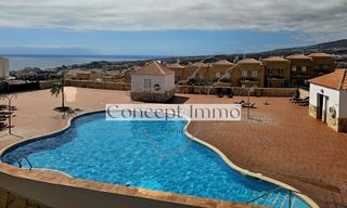 Location Rez-de-chaussée à Torviscas Centro y Alto. Apartamento amueblado de 1 dormitorio con un hermoso jardín priv