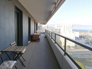 Rent Flat in Besòs - Maresme. Piso en alquiler, 3 habitaciones, 2 baños, terraza grande con ma
