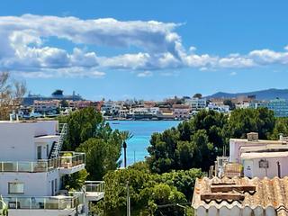 Rent Penthouse in Carrer enric fajarnés cardona, 10, 07800 cap martinet, illes bal. Encantador ático luminoso para alquiler a largo plazo disponible