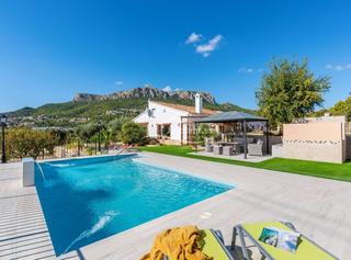 Lloguer Xalet a Gargasindi - Garduix - Colina del Sol. Acogedora casa de estilo rústico en alquiler en calpe