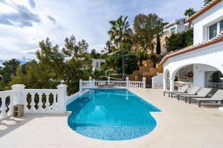 Miete Chalet en Altea Hills. Villa con espectaculares vistas al mar en alquiler en altea hill