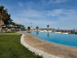 Location Appartement à Balcón de Finestrat-Terra Marina. Moderno apartamento con vistas al horizonte en lujoso complejo w