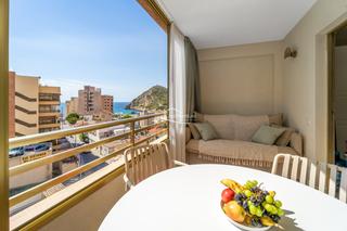 Rent Flat in Cala Finestrat. Encantador apartamento con vistas al mar y a la montaña en cala