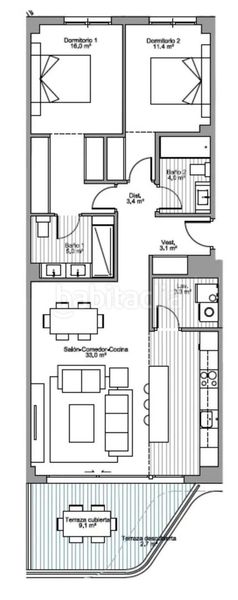 Foto e921c23f-f475-4974-aea5-2dc529930ad4. Pis amb aparcament piscina a Los Álamos Torremolinos