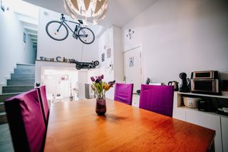 Planta baixa a El Camp de l´Arpa del Clot