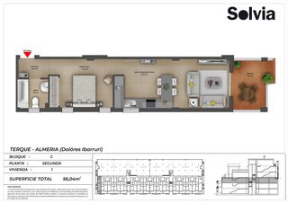 Etagenwohnung  C/ dolores ibárruri. Solvia inmobiliaria  piso terque