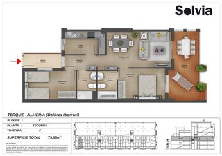 Etagenwohnung  C/ dolores ibárruri. Solvia inmobiliaria  piso terque