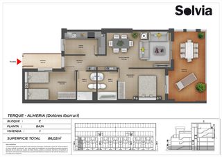 Etagenwohnung  C/ dolores ibárruri. Solvia inmobiliaria  piso terque