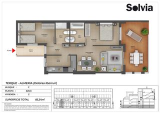 Etagenwohnung  C/ dolores ibárruri. Solvia inmobiliaria  piso terque