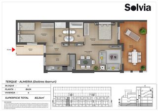 Etagenwohnung  C/ dolores ibárruri. Solvia inmobiliaria  piso terque