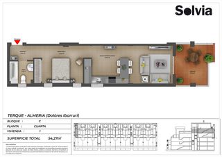 Etagenwohnung  C/ dolores ibárruri. Solvia inmobiliaria  piso terque