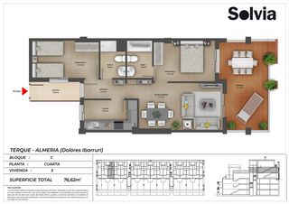 Etagenwohnung  C/ dolores ibárruri. Solvia inmobiliaria  piso terque