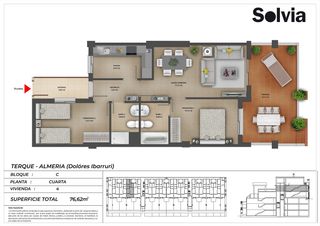Etagenwohnung  C/ dolores ibárruri. Solvia inmobiliaria  piso terque