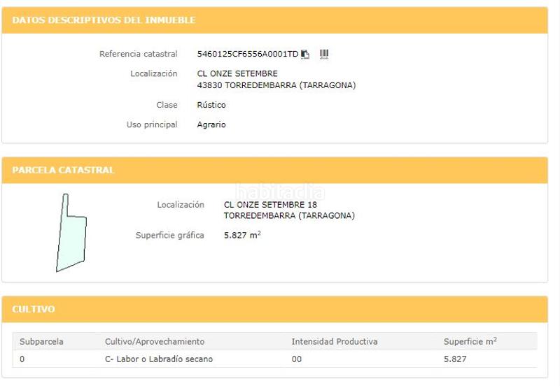 Foto facb6fc3-449b-4636-b363-d59094ed9967. Finca rústica solvia inmobiliaria suelo urbanizable en Torredembarra