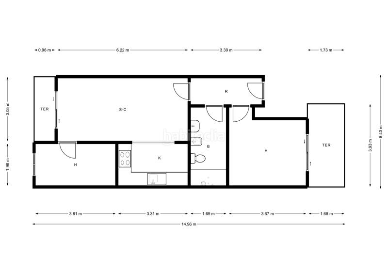 Foto aa8c4355-0783-46ce-a7a1-5cf9c053d703. Appartamento con riscaldamento in Bonavista Tarragona