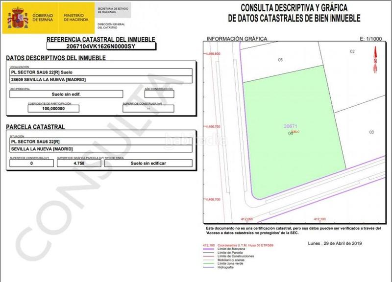 Foto 79967887-9715-40e2-a04a-6b2951fad00f. Fondo rustico in Sevilla la Nueva