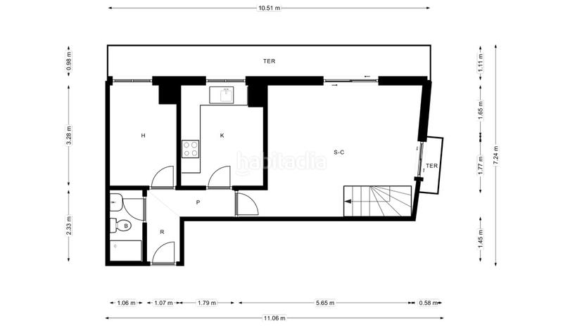 Foto 73b05d0b-6ceb-4183-b228-84901ea93647. Zweistöckige wohnung mit heizung in Les Arenes - La Grípia - Can Montllor Terrassa