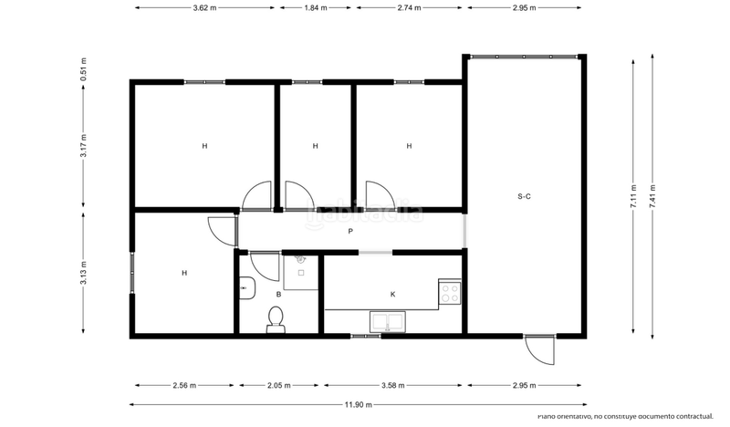 Foto c1b5a360-7cb9-4f03-b8e2-327d43e30581. Appartement dans Can gili Granollers