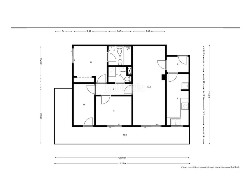 Foto f171d54c-3f2c-4210-9329-eda1a3546471. Pis amb calefacció aparcament piscina a Sant Pere i Sant Pau Tarragona