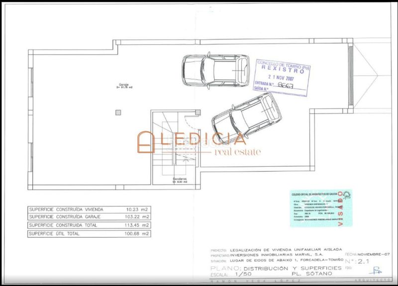 Foto c9412a01-4bd7-4c46-a2a2-97a7fa3ea97a. Chalet in lugar eidos de abaixo 16 parcela 2 in Tomiño