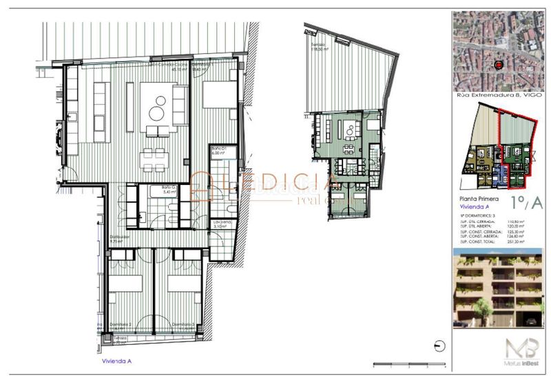 Foto b64029ee-b452-42f5-a7b1-d1a5a34d2120. Flat with heating parking in Sardoma - Castrelos Vigo