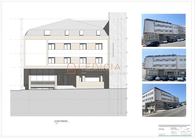 Foto 582d94d9-dc2d-438b-b32d-cad78d8795c9. Edificio en avenida covelo 20 en Samieira Poio