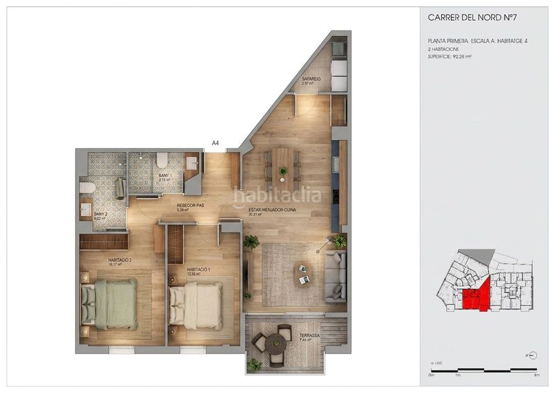 Foto 7311ee52-dc63-4105-a63d-dd4d0efb874a. Pis amb calefacció a Centre Torredembarra