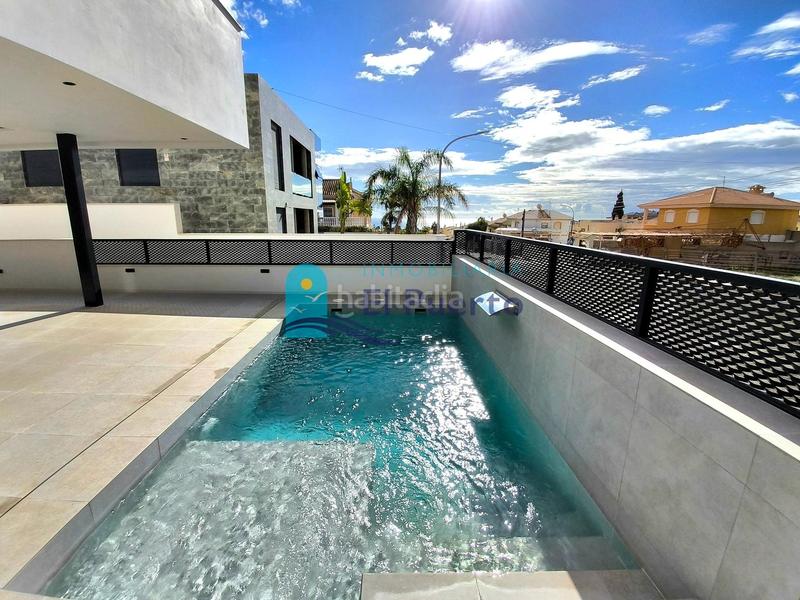 Foto 8a57bc25-476b-43ca-b527-0769f348002c. Chalet with heating pool in Bolnuevo Mazarrón
