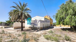 Haus in Alhama de Murcia Ciudad. Finca rústica con vivienda y parcela urbana de 2000m2 en alhama