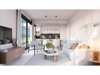 Apartament  N/a. Diseño moderno y golf con vistas