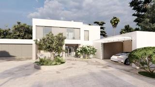 Chalet à 0. Villa moderna de obra nueva con piscina y jardín