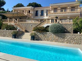 Chalet à 0. Villa mediterránea de lujo con vistas al mar en costa den blanes