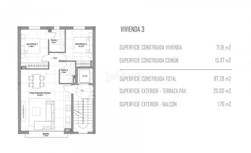 Foto eace76f2-634d-4470-9099-bcc3b8f2123b. Apartament a 0 a Son Fortesa Palma de Mallorca