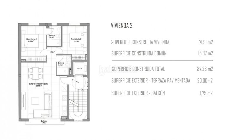 Foto edd9a080-cf5a-4879-a103-72f2a8c12771. Apartament a 0 a Son Fortesa Palma de Mallorca