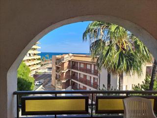 Appartement à Playa Norte. Atico castillo peñiscola, apartamento de 3 habitaciones, exterio