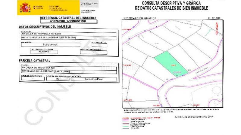 Foto a7fdbb11-6e69-4d6c-a7f7-01ba3fae6969. Terrain résidentiel dans dolça de provença 123 dans Torrelles de Llobregat