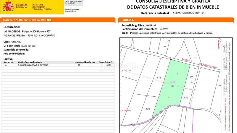 Foto 191a6aea-31b5-49f3-a22f-0c0529031430. Residential plot in lg macedos 506 in Rois