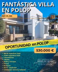 Xalet en Polop. Chalet / villa en polop. ref.: pl355
