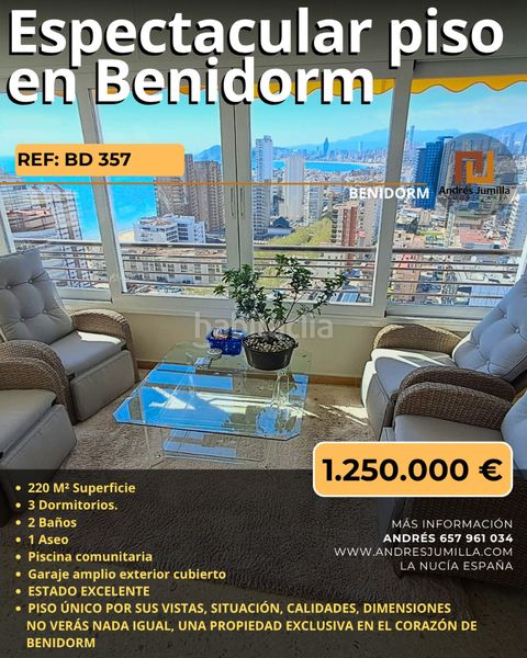 Foto 4ba6da7c-293f-4ac2-b642-9e2efc41ad6f. Pis amb calefacció aparcament piscina a Playa Levante Benidorm